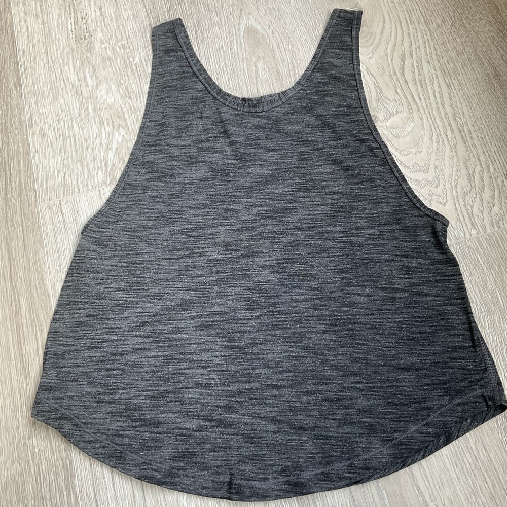 lululemon athletica Gray Tank Top